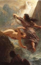 Henri Fantin-Latour The Three Rhine Maidens oil painting image